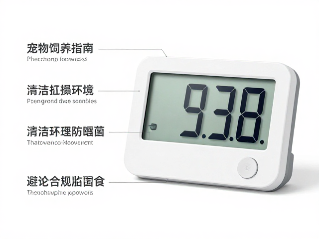宠物饲养指南，温湿度计监测环境，清洁打理防细菌，避免过度喂食