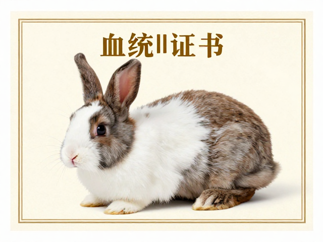 幼兔特征未发育完全误判?结合血统证书精准鉴别纯种幼兔