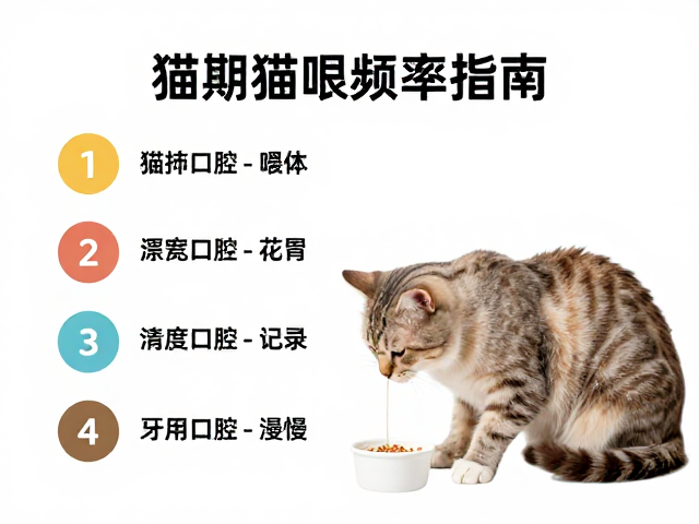 猫咪清洁打理与定期喂食频率指南,操作务必轻柔缓慢