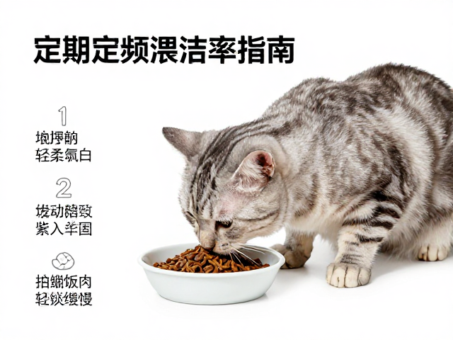 猫咪清洁打理与定期喂食频率指南,操作务必轻柔缓慢