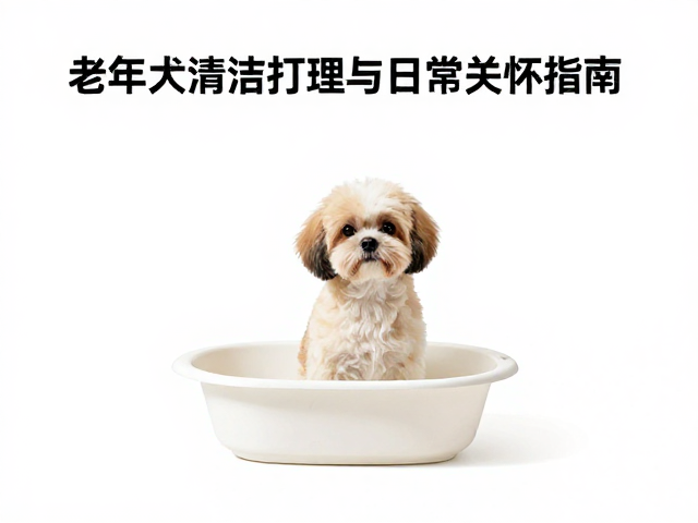 浅口水盆怎么选？老年犬清洁打理与日常关怀指南