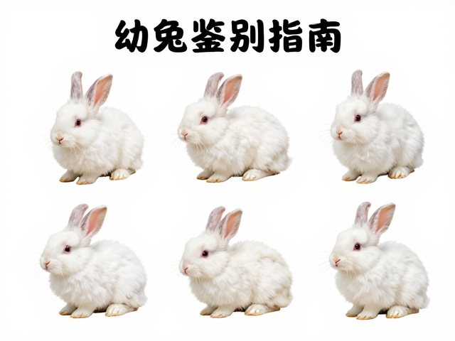 幼兔鉴别指南，外观初步观察与形态学评估技巧