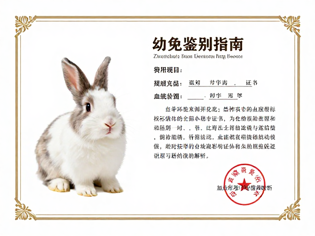 幼兔鉴别指南,品种标准化与血统证书核心价值解析