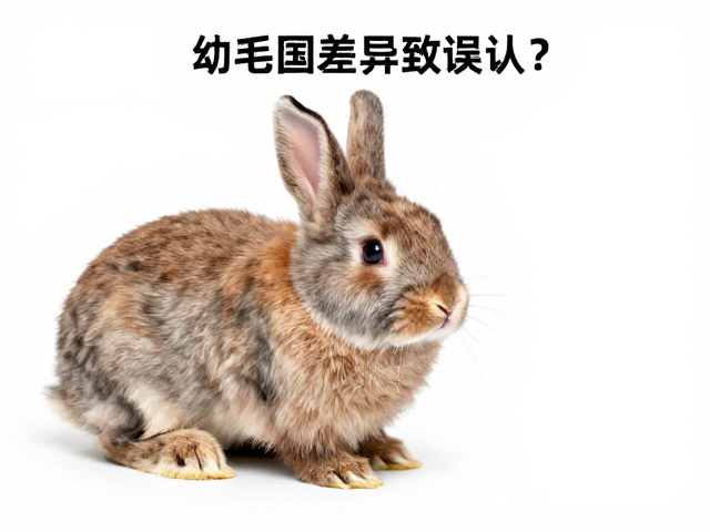 幼兔毛色基因差异致误认?核对血统文件精准鉴别