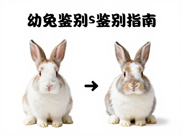 幼兔鉴别指南,基因检测辨健康异常致形态误判