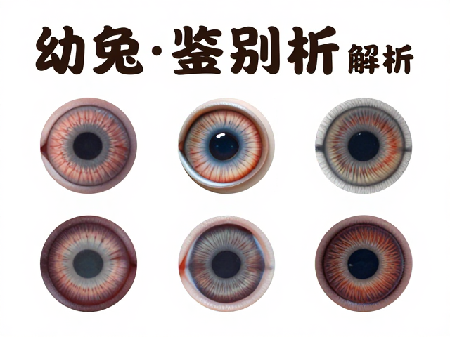幼兔鉴别指南，品种标准化下的虹膜环特征解析