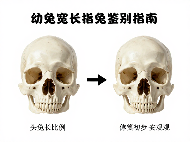 幼兔鉴别指南,头骨宽长比例与外观初步观察技巧
