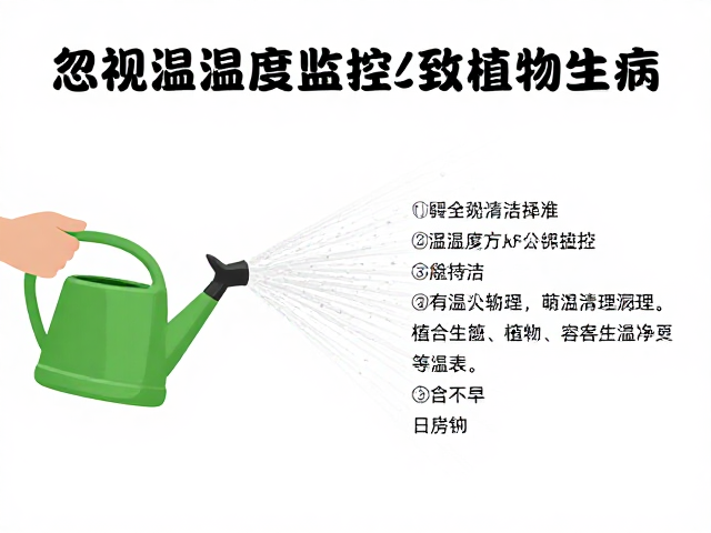 喷水壶清洁难？忽视温湿度监控致植物生病，正确打理攻略