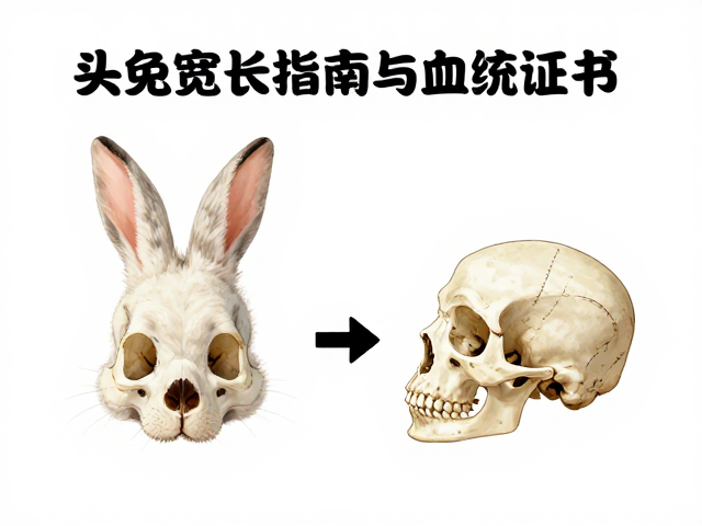 幼兔鉴别指南,头骨宽长比与血统证书怎么看?
