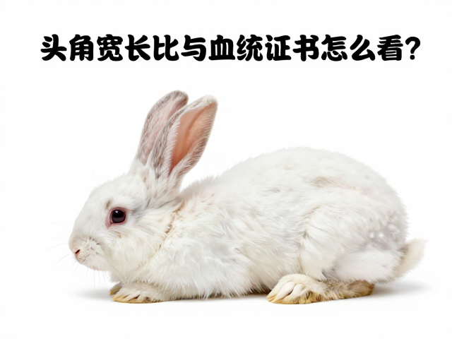 幼兔鉴别指南,头骨宽长比与血统证书怎么看?