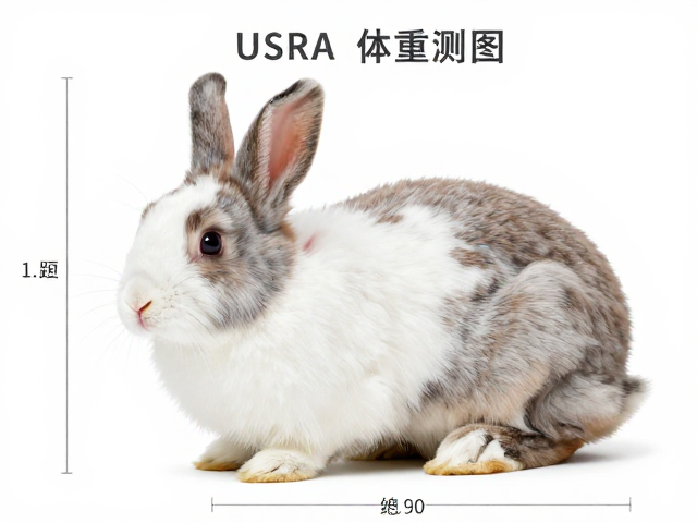 幼兔鉴别与体重测量,USRA标准尺寸指南