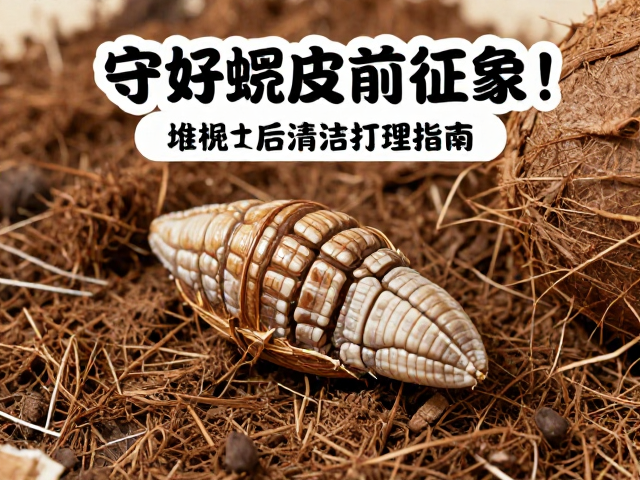 守好蜕皮前征象！椰土清洁打理指南，宠物健康不翻车