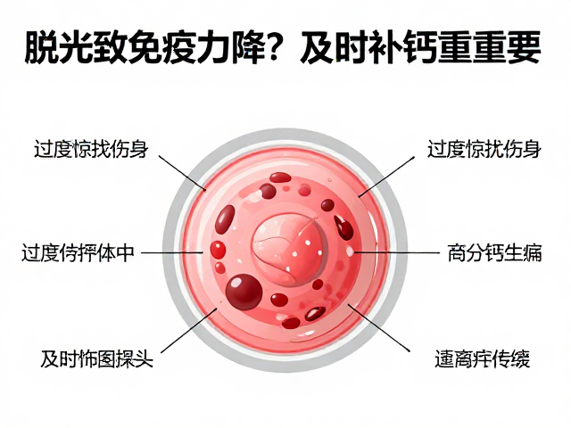 脱水致免疫力降?过度惊扰伤身,及时补钙很重要