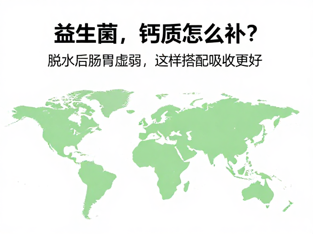 益生菌，钙质怎么补？脱水后肠胃虚弱，这样搭配吸收更好