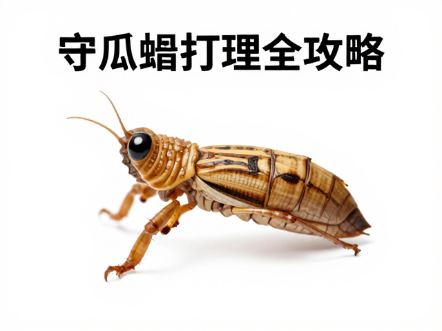 守瓜蜕皮前征象,避强光防误伤,清洁打理全攻略