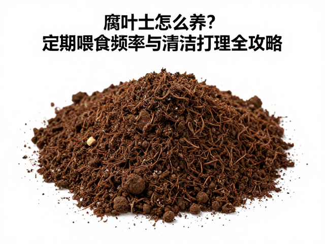 腐叶土怎么养?定期喂食频率与清洁打理全攻略