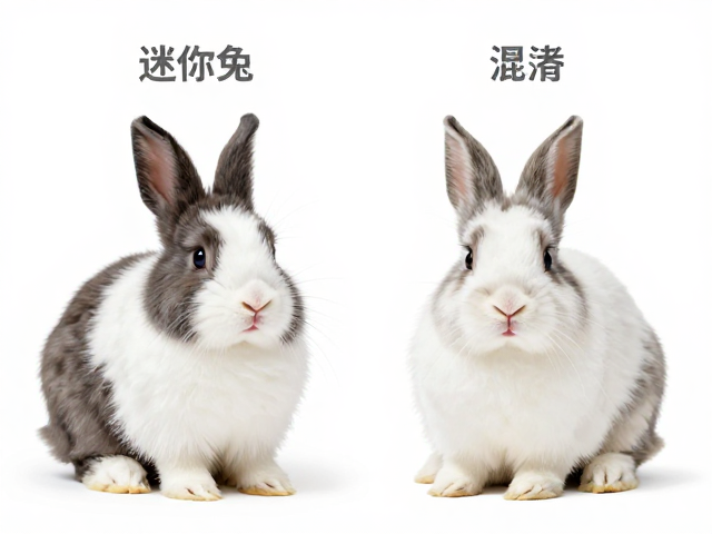 幼兔鉴别,迷你荷兰兔与侏儒兔混淆?一文看懂荷兰侏儒兔特征