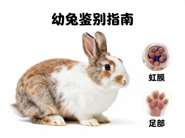 幼兔鉴别指南，虹膜环与四肢足部特征，教你精准识别健康兔宝