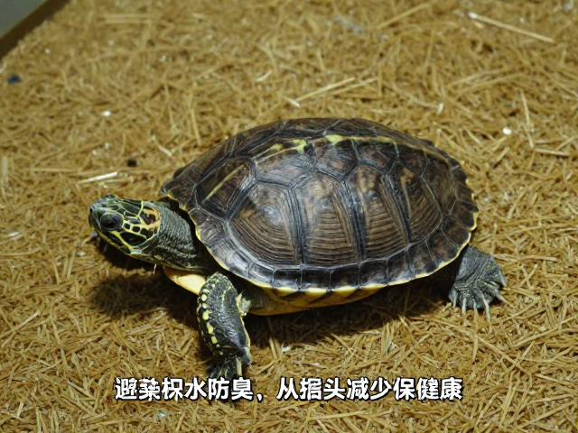 乌龟清洁打理指南，避免积水防臭，勤换垫材保健康