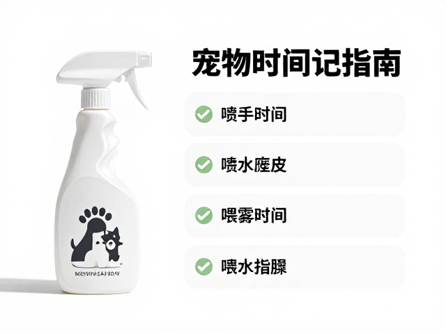 新手必看，宠物清洁、喷雾保湿与喂食时间记录指南