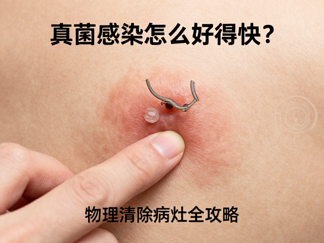 真菌感染怎么好得快？脱水，通风干燥，物理清除病灶全攻略