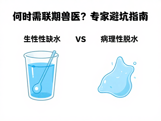 宠物脱水需长期监控，何时联系兽医？专家避坑指南