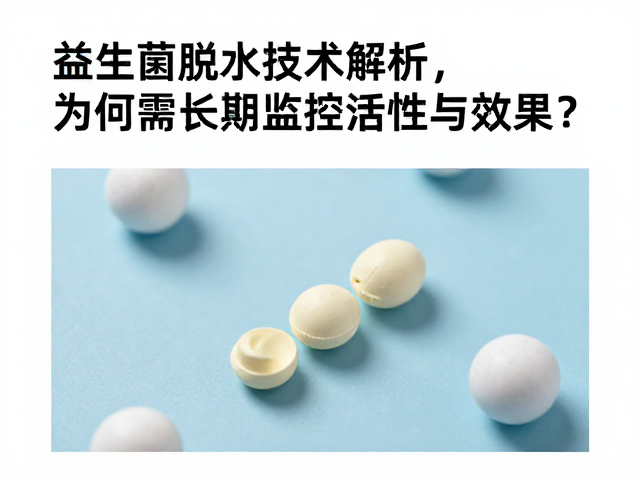 益生菌脱水技术解析，为何需长期监控活性与效果？