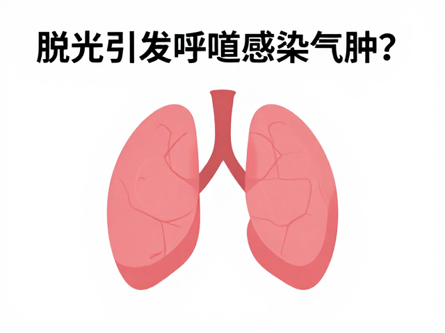 脱水引发呼吸道感染气肿？避免单一饮食是关键