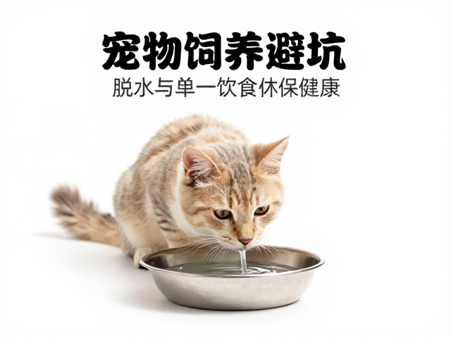 宠物饲养避坑，脱水与单一饮食危害，无菌垫材保健康