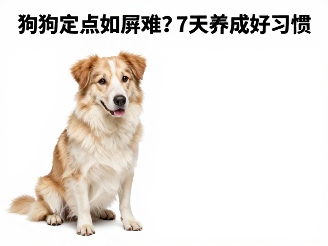 狗狗定点如厕难？用引导棒，正向强化，7天养成好习惯
