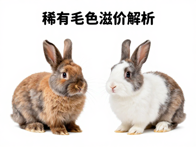 幼兔鉴别指南,体重尺寸测量与稀有毛色溢价解析