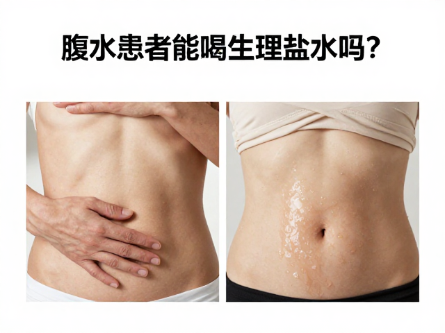 腹水患者能喝生理盐水吗？脱水与腹水的关系解析