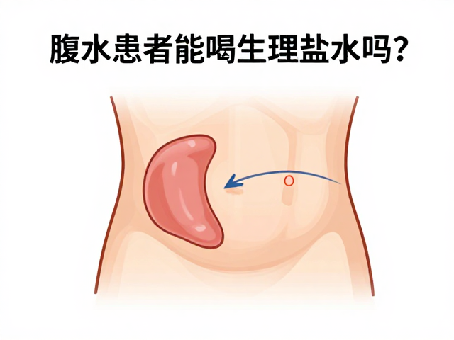腹水患者能喝生理盐水吗？脱水与腹水的关系解析