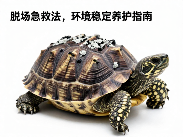 龟壳长白霉黑斑？脱水急救法，环境稳定养护指南