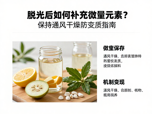 脱水后如何补充微量元素？保持通风干燥防变质指南