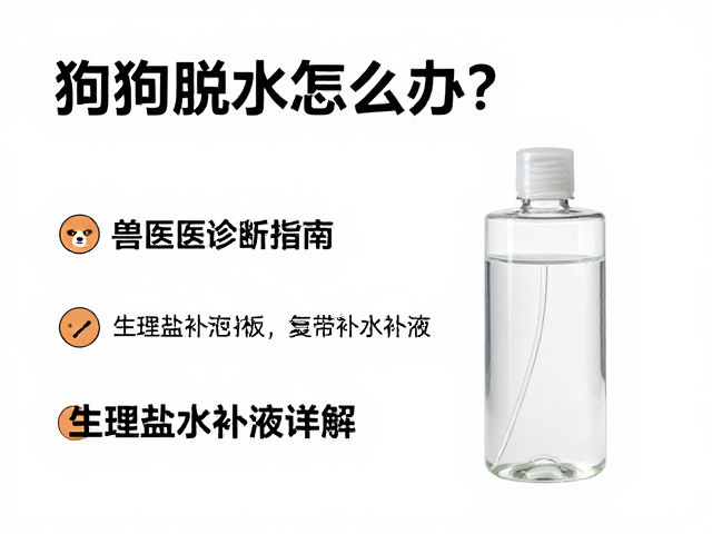 狗狗脱水怎么办？兽医诊断指南与生理盐水补液详解