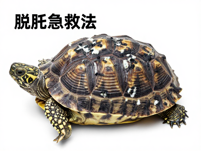龟壳长白霉黑斑？脱水急救法，环境稳定养护指南