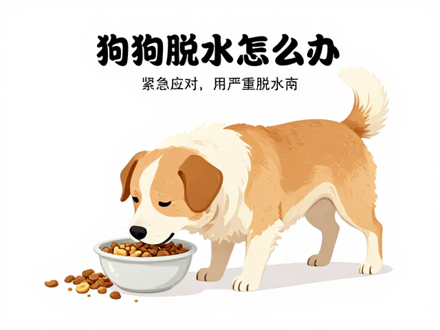 狗狗脱水怎么办?避免过量喂食,紧急应对严重脱水指南
