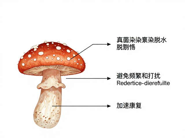 真菌感染脱水警惕，避免频繁打扰，加速康复