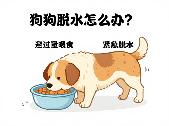 狗狗脱水怎么办？避免过量喂食，紧急应对严重脱水指南