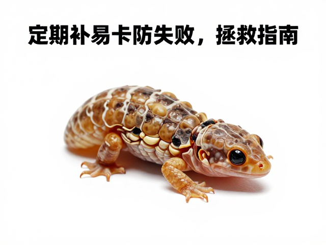 爬宠脱水卡蜕皮？定期补钙防失败，挽救指南