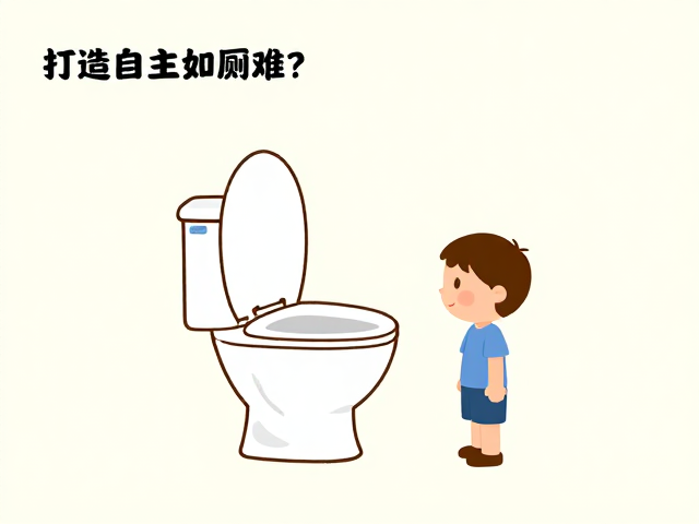 定点如厕难?解决外出适应差与家庭配合低,打造自主如厕习惯