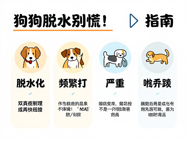 狗狗脱水别慌！避免频繁打扰，严重时速看兽医介入指南