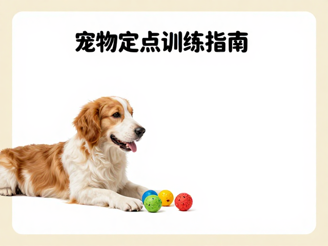 宠物定点如厕难?结合健康评估与玩具互动的科学训练指南