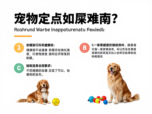 宠物定点如厕难？结合健康评估与玩具互动的科学训练指南