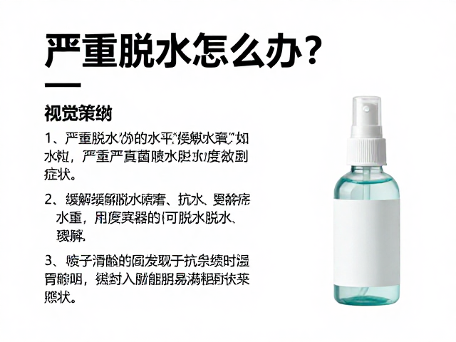 严重脱水怎么办?抗真菌喷雾能否缓解脱水症状及应对策略