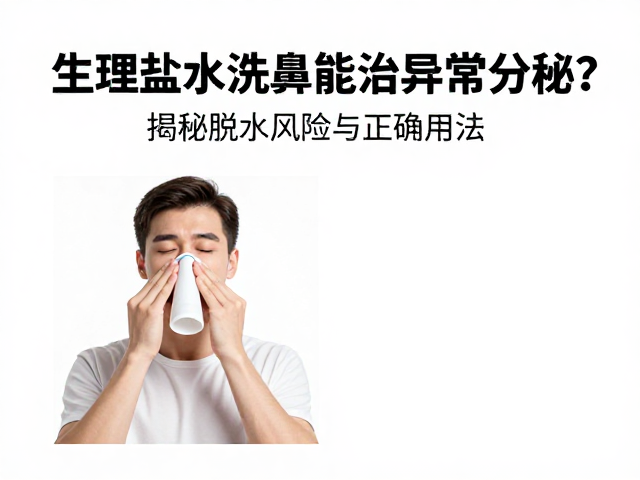 生理盐水洗鼻能治异常分泌?揭秘脱水风险与正确用法