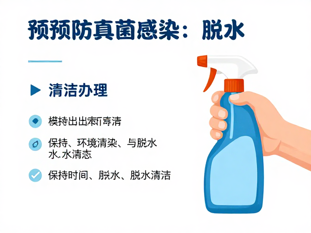 预防真菌感染，保持环境清洁与脱水处理的关键指南