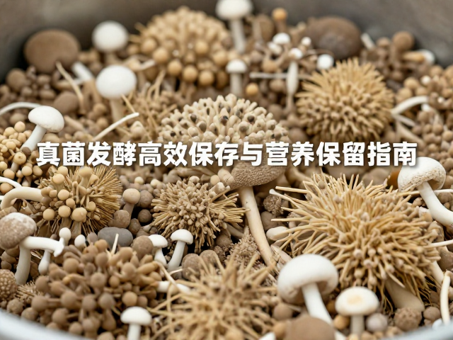 富含蛋白质饲料脱水技术，真菌发酵高效保存与营养保留指南