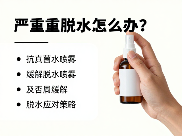 严重脱水怎么办?抗真菌喷雾能否缓解脱水症状及应对策略